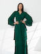 Summer Maxi Dress for Wedding / Christening Green