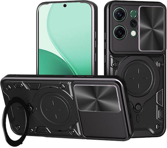 Techsuit Back Cover Σιλικόνης Μαύρο (Oppo Reno 14 Pro)
