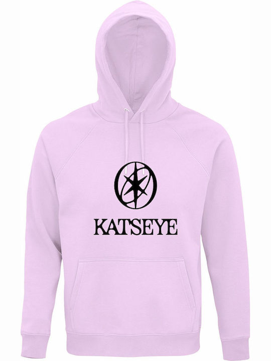 Kids Sweatshirt with Hood Creamy Pink Katseye , Girl Group, Kpop