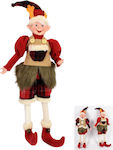 Due esse Christmas Figure Elf Fur 40cm 2 Designs