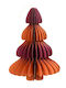 Weihnachtsdekoration Baum 20cm Orange Baum