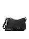 Fabric Women's Crossbody Bag Black