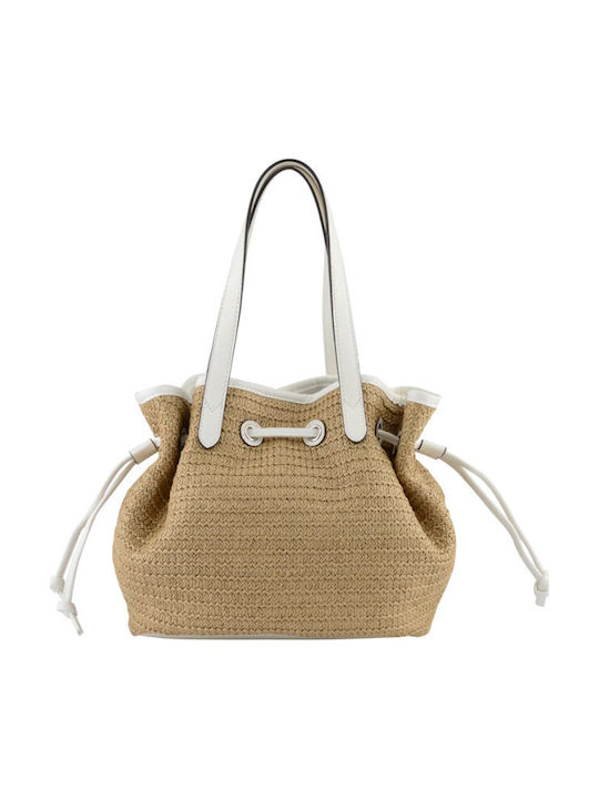Straw Women's Bag Tote Handbag Beige