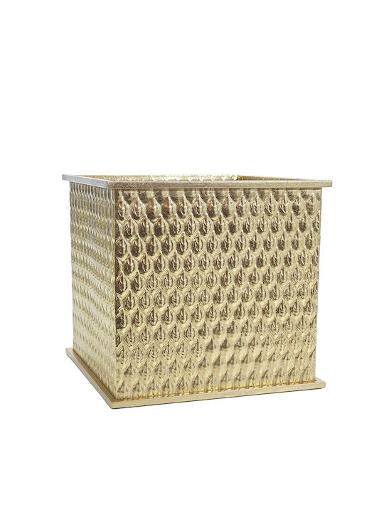 General Trade Weihnachtlich Brotkorb Gold L33xB33xD31cm.