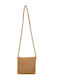 Stoff Damenhandtasche Crossbody Braune