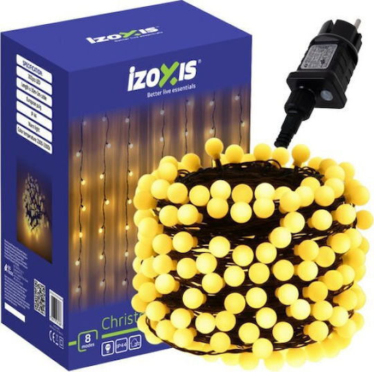 300 LED-Lämpchen 30 m Warmweiß in Reihe
