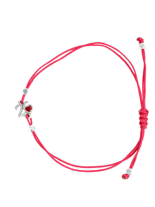 Philio Women's Bracelet Lucky Charm with design Heart