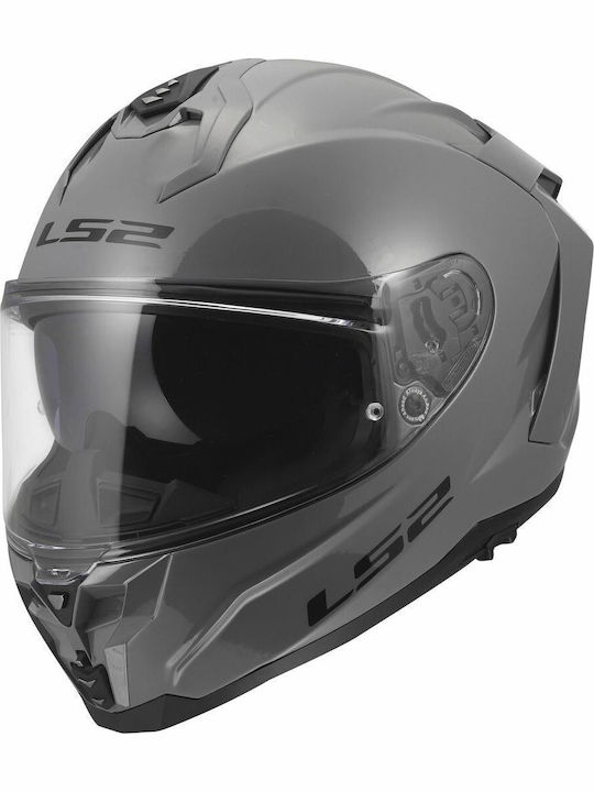 LS2 Challenger II FF817 Nardo Grey Motorcycle H...