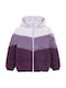 Kids' Casual Jacket with Hood Purple