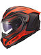LS2 Challenger II FF817 Dravix Matt Red Мотоциклетна каска Full Face ECE 22.06 с Sunvisor