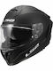 LS2 Challenger II FF817 Mat Black Motorcycle Helmet Full Face ECE 22.06 with Sunvisor