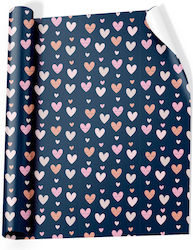 Χαρτί Περιτυλίγματος 70x100 Hearts Ancor
