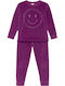 Minerva Kids' Pajamas Winter Velvet Lilac