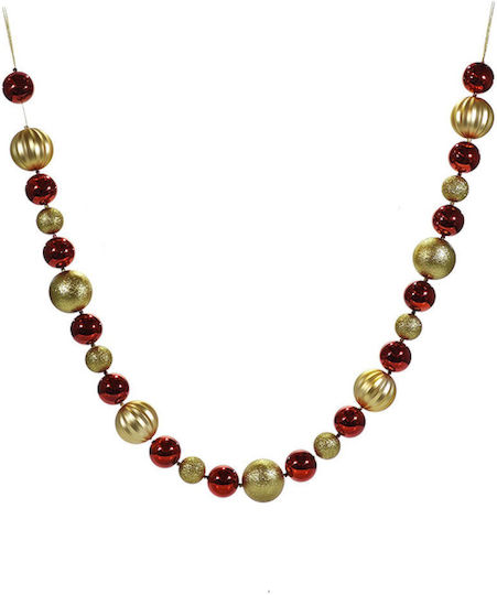 Christmas Garland Balls 0x0x180cm Monochrome Gtr