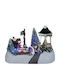 Christmas Decorative Figurine Illuminated with Motion 50187208 18x13x13cm Multicolour