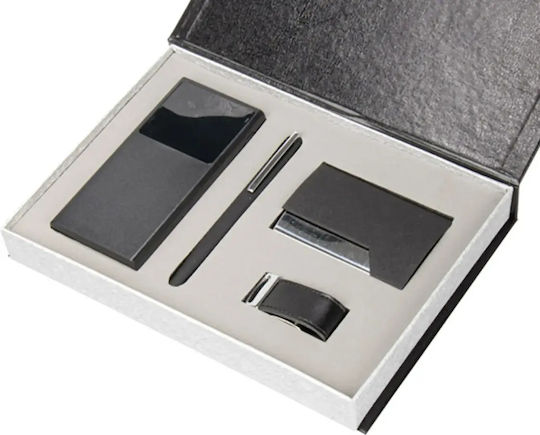 Premium Gift Set Powerbank Usb Card Holder Pen Code Sark