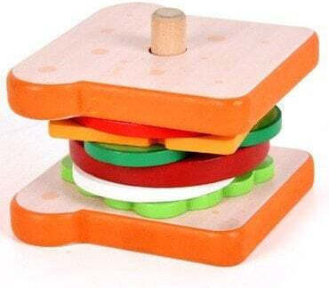 Lean Toys Παιχνίδια Fast Food για 3+ Ετών 8τμχ