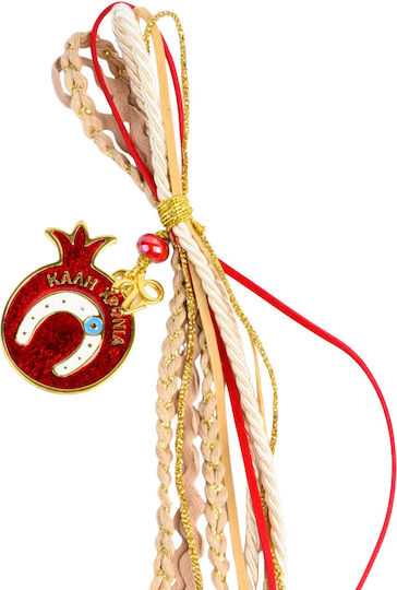 Philio Handmade Настолници Гоури Нар Червен от Метал 2026 1бр