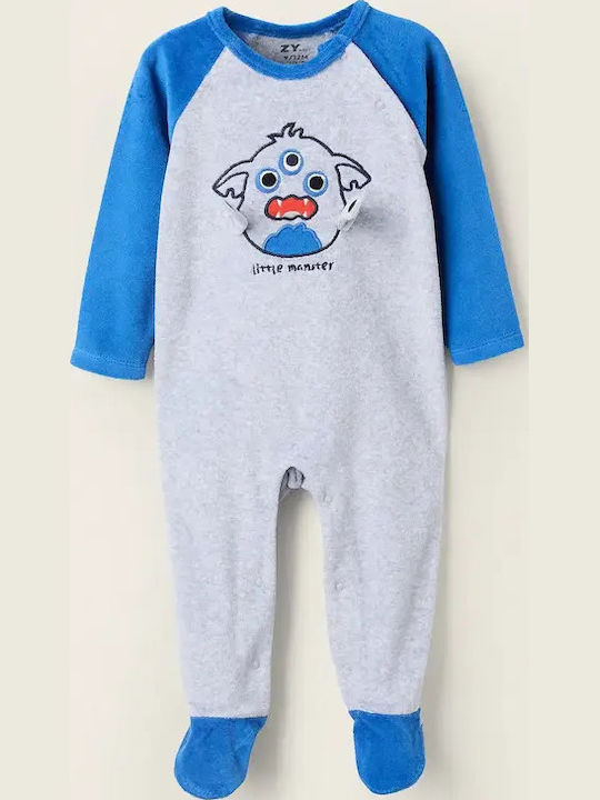 Zippy Body pentru Bebeluși Catifea Gray