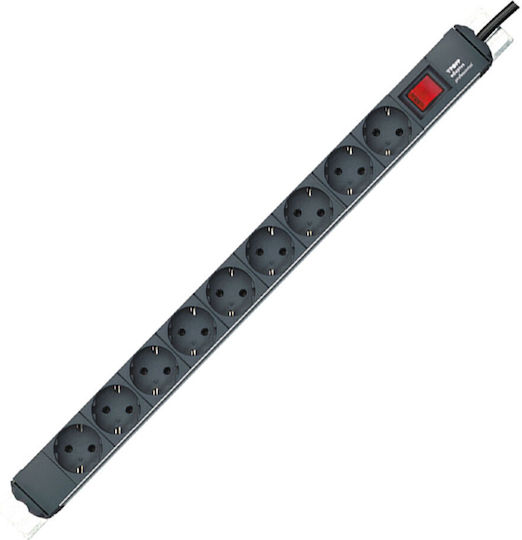 Popp Rack Steckerleiste Popp 57929 1 Stück