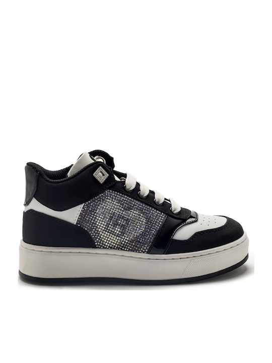 Παιδικά Sneakers High Μαύρα