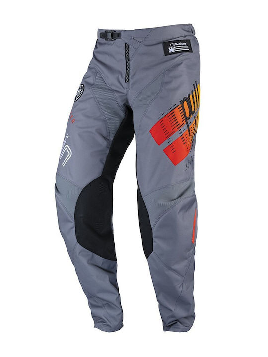 Pull-In MX Challenger Καλοκαιρινό Ανδρικό Παντελόνι Motocross Master Grey |