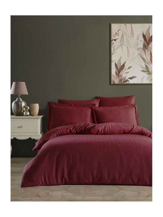 Homeline Σετ Παπλωματοθήκη Βαμβακερή 230x250cm ...