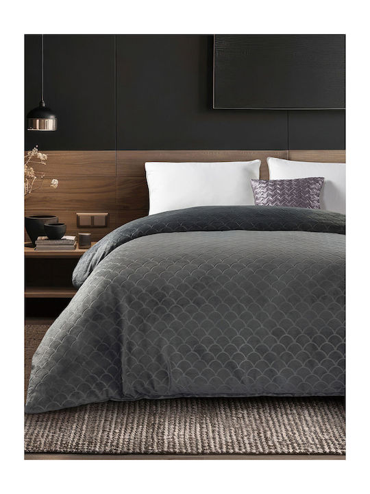 Madi Bettbezug Einzelbett 160x220 Nevola Anthra...