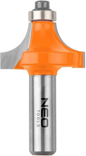 Shaped Router Bit with Bearing Rounding TCT 34.9 x 15.4 mm 12 mm Shank