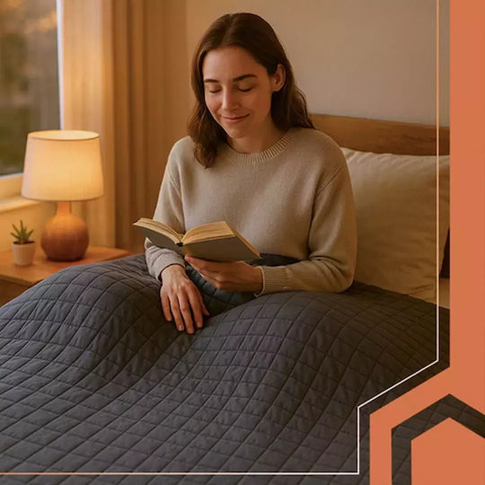 Ruhhy Double Gravity Blanket 200x220cm Gray Ruhhy Double Gravity Blanket 200x220cm Gray
