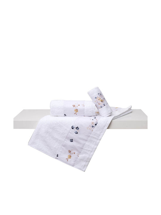 Viopros Bath Towels Set 2 pcs Melissa Melissa Weight 480gsm