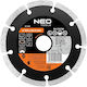 Neo Tools Δίσκος Κοπής Δομικών Υλικών 115mm