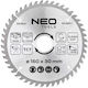 Neo Tools Δίσκος Κοπής Ξύλου με 48 Δόντια 160mm