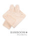 Bamboom Set De Baie Pentru Bebeluşi Cu Glugă Peach 75x75 Cm