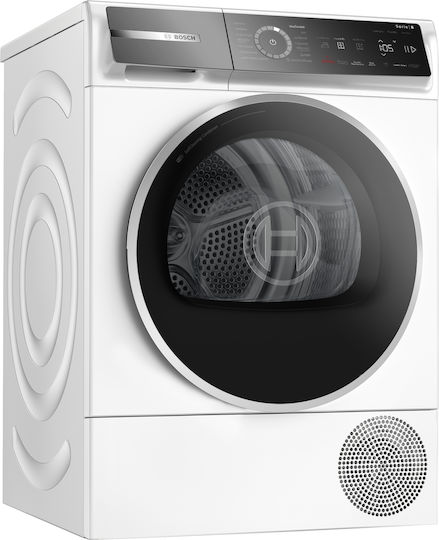 Bosch Serie 8 Tumble Dryer 9kg with Heat Pump