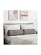 vidaXL Μαξιλάρι Καναπέ Taupe 70x25εκ.
