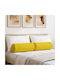 vidaXL Sofa Cushion Soft Yellow 2pcs 70x25cm.