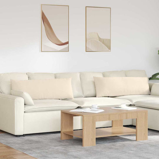 vidaXL Μαξιλάρι Καναπέ Μπεζ 40x120εκ.