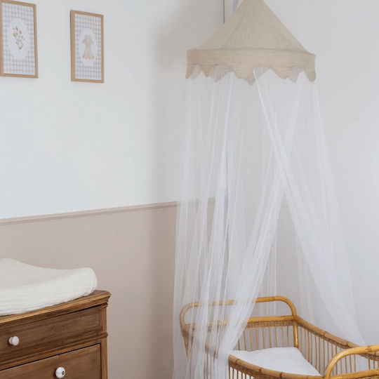 Trois Kilos Sept Baby Mosquito Net Room Beige Trois Kilos Sept Baby Mosquito Net Room Beige