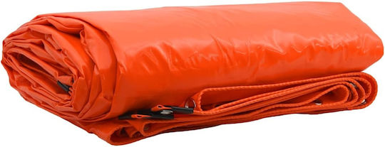 vidaXL Waterproof Tarpaulin 650gr/m² 3x2m. Heavy Duty Orange