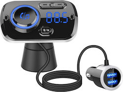 Pyramid FM Car Transmitter with Bluetooth / USB / MicroSD / AUX