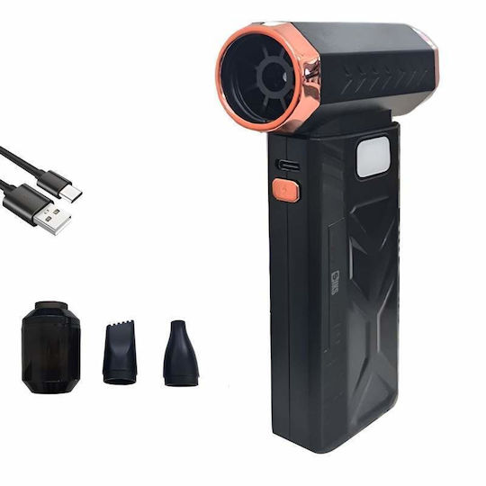 Mini Aspirator Fără Fir Cu Aer Siks 2 În 1 5 Viteze 3 Accesorii Lumină Led Portabil Pentru Îndepărtarea Prafului De Pe Tastatură Pc Monitor Păr De Animale Negru