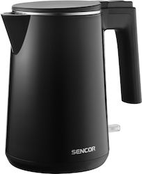 Sencor SWK 0156BK 1lt με Ισχύ 1500W Μαύρος