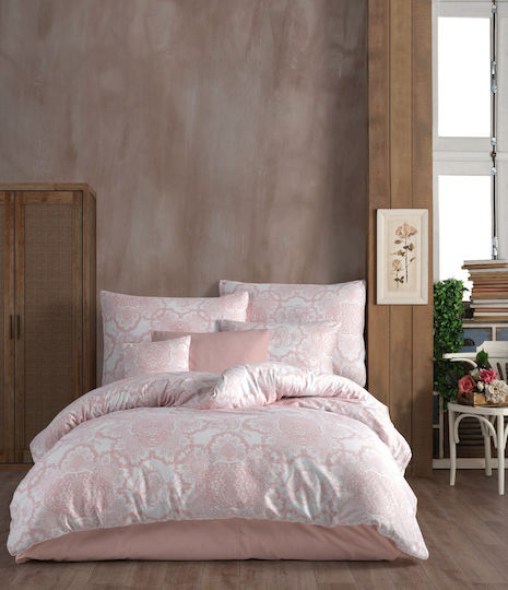 Homeline Σετ Υπέρδιπλη 230x250cm Ροζ Homeline Σετ Υπέρδιπλη 230x250cm Ροζ