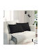 vidaXL Perna de canapea Negru 2buc 40x60cm.
