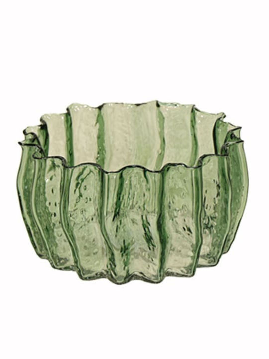 Art et Lumiere Decorative Bowl Green 23x23x11cm