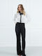 Women's Long Sleeve Shirt White