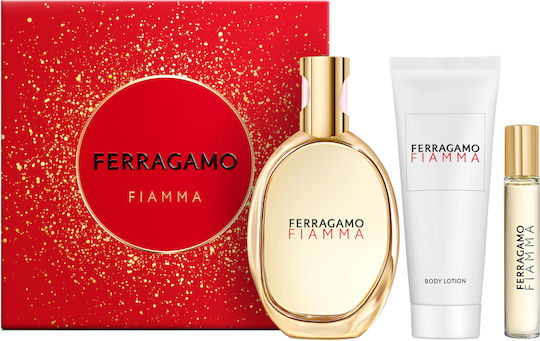 Salvatore Ferragamo Fiamma Frauen Duftset mit Körperlotion 3 Stück