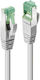 Lindy S/FTP Cat.6a (Gigabit) Καλώδιο Δικτύου Ethernet 3m Γκρι