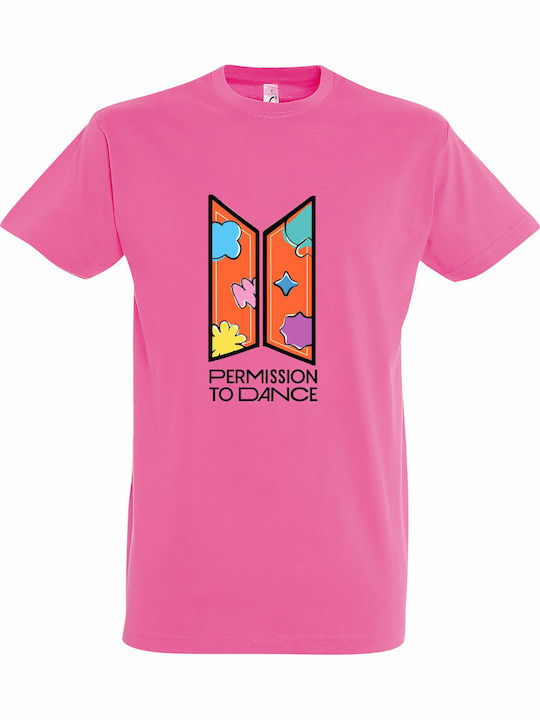 T-shirt Unisex " Bts Permission To Dance Multic...